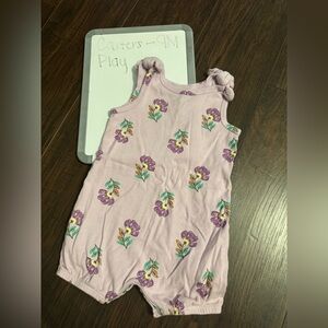 Floral Baby Romper